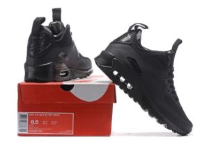 Nike Air Max 90 Winter Mid black черные (41-44)