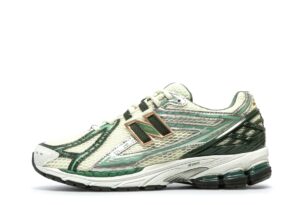 Aimé Leon Dore x New Balance 1906R белые с зеленым сетка мужские-женские (40-44)