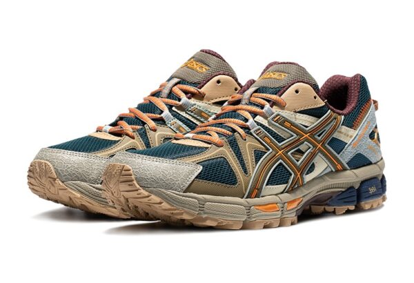 Asics Gel Kahana 8 зеленые синим с сеткой мужские (40-44)