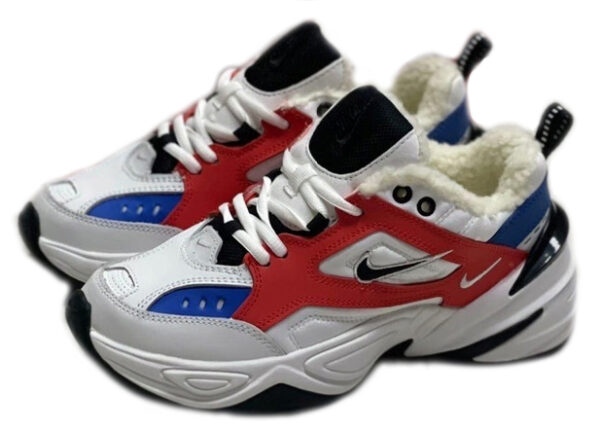 Nike m2k tekno white red blue online